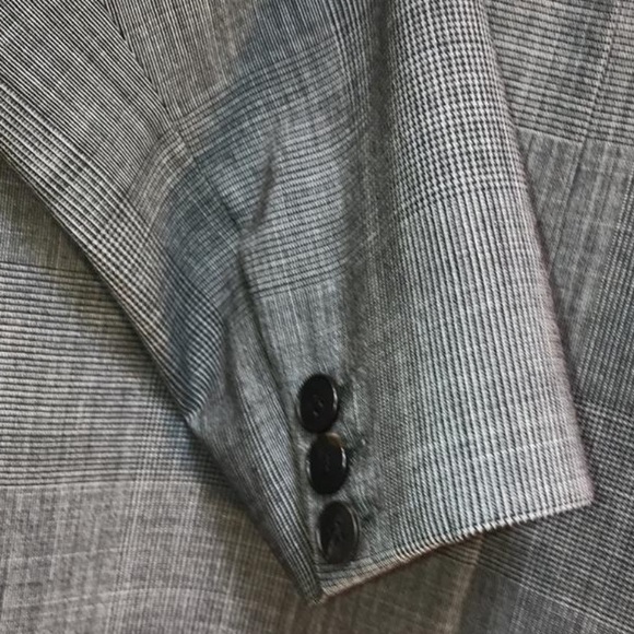 Escada Sport Black Wool Blend Sport Coat Blazer - Picture 11 of 12